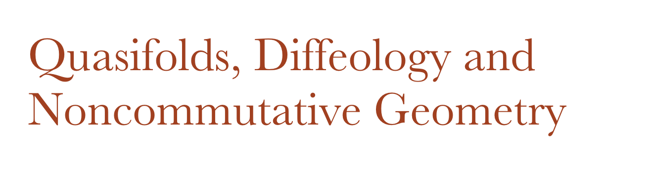 Quasifolds, Diffeology and Noncommutative Geometry