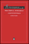 Fractional integrals and potentials