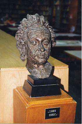 Einstein bronze by Epstein